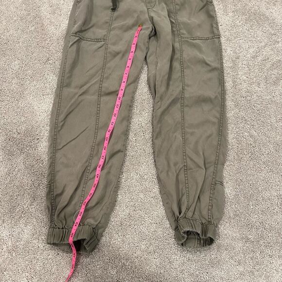 Hei Hei Women's Jogger Soft Cargo Pants Olive Green Size Small - Picture 4 of 12